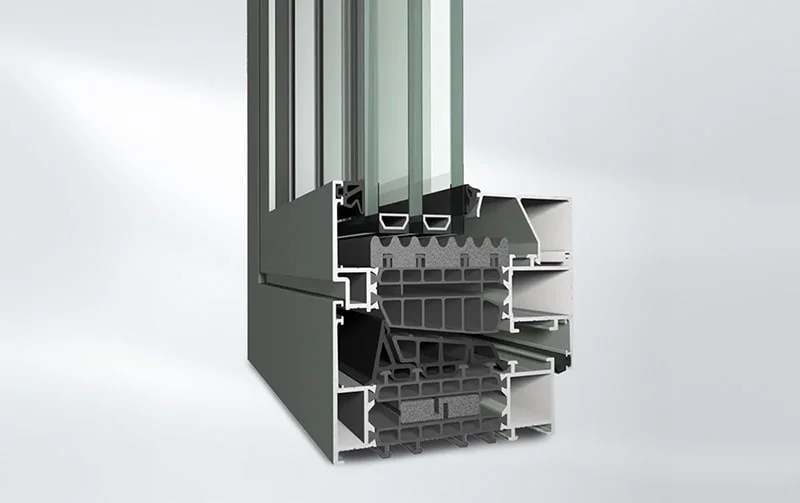 Profilschnitt Reynaers MasterLine 10 Fenster