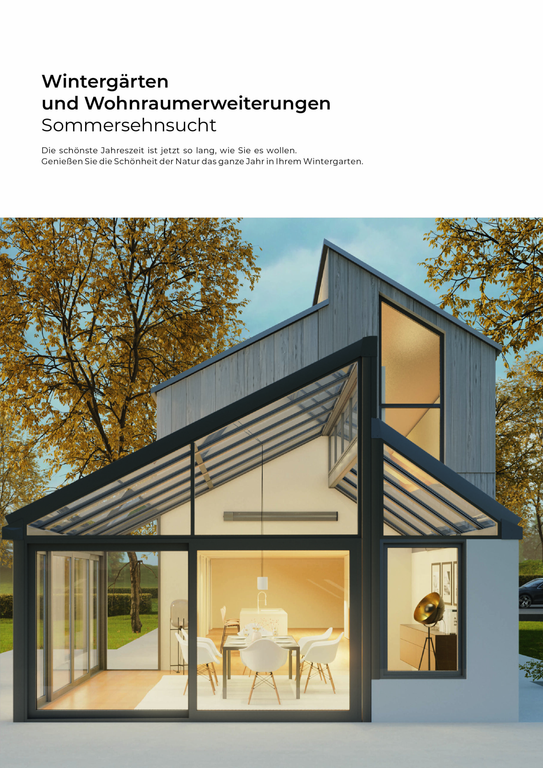 Wintergarten von TS Aluminium
